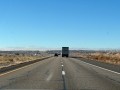 On the road through the western desert