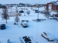 Snow in Laramie, WY