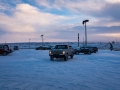 Snow in Laramie, WY