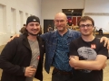Eric and John with Scott Devendorf