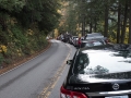Waiting for contruction near Olympic National Park