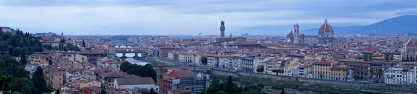 View from Piazza Michaelangelo - Florence